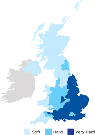 Water Hardness Map Postcode Hardness Of Water | Hard Water Map | Kinetico Uk